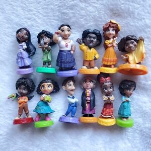 Disney Encanto Mi Familia 12 Mini 2" Figures Set Cake Toppers Jakks Bruno